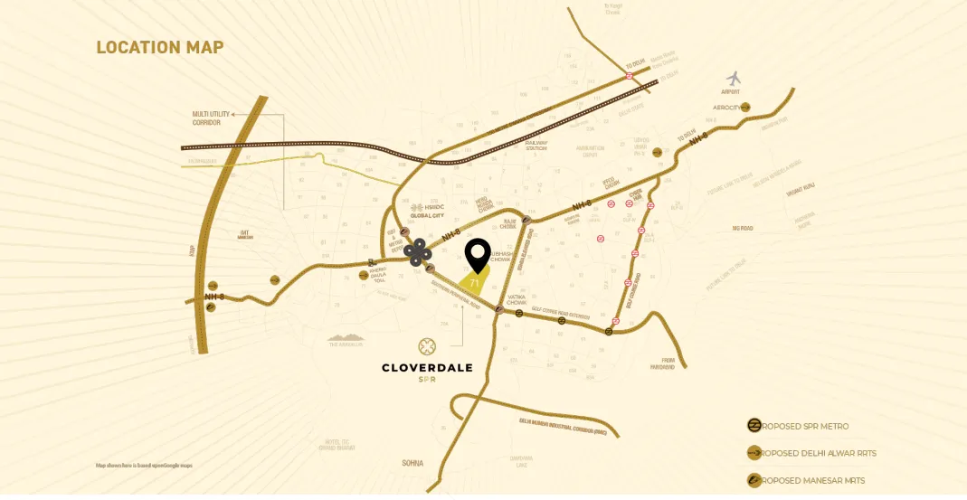 Signature Global Cloverdale – Sector 71, Gurugram (SPR)
